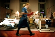 Nurse walking